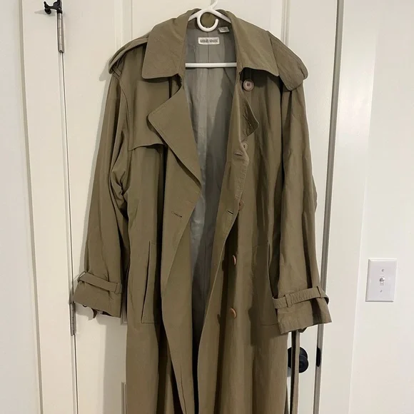 Giorgio Armani | Jackets & Coats | Giorgio Armani Vintage Trench